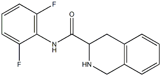 N-(2,6-difluorophenyl)-1,2,3,4-tetrahydroisoquinoline-3-carboxamide|