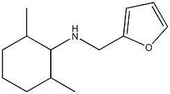 N-(2,6-dimethylcyclohexyl)-N-(2-furylmethyl)amine Structure