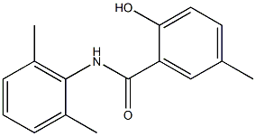 N-(2,6-dimethylphenyl)-2-hydroxy-5-methylbenzamide Structure