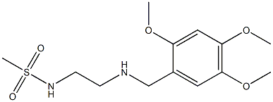 N-(2-{[(2,4,5-trimethoxyphenyl)methyl]amino}ethyl)methanesulfonamide