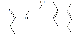 N-(2-{[(2,4-dimethylphenyl)methyl]amino}ethyl)-2-methylpropanamide