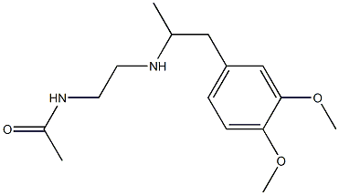 N-(2-{[1-(3,4-dimethoxyphenyl)propan-2-yl]amino}ethyl)acetamide