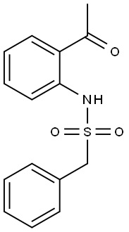N-(2-acetylphenyl)-1-phenylmethanesulfonamide