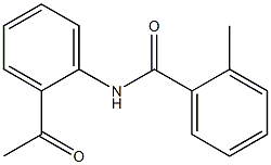 N-(2-acetylphenyl)-2-methylbenzamide