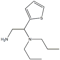 N-(2-amino-1-thien-2-ylethyl)-N,N-dipropylamine Struktur