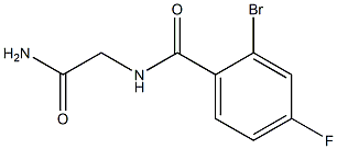 N-(2-amino-2-oxoethyl)-2-bromo-4-fluorobenzamide