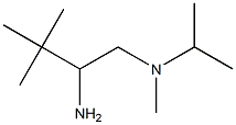 N-(2-amino-3,3-dimethylbutyl)-N-isopropyl-N-methylamine Struktur
