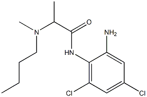  N-(2-amino-4,6-dichlorophenyl)-2-[butyl(methyl)amino]propanamide