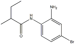 N-(2-amino-4-bromophenyl)-2-methylbutanamide Structure