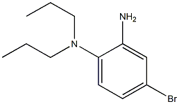 N-(2-amino-4-bromophenyl)-N,N-dipropylamine Struktur