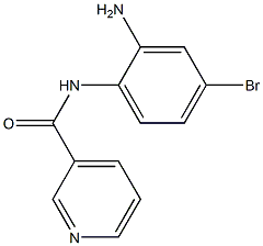 N-(2-amino-4-bromophenyl)pyridine-3-carboxamide Struktur