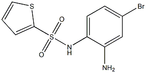  N-(2-amino-4-bromophenyl)thiophene-2-sulfonamide