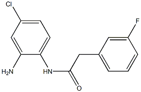 N-(2-amino-4-chlorophenyl)-2-(3-fluorophenyl)acetamide