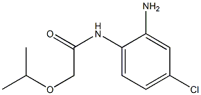 N-(2-amino-4-chlorophenyl)-2-(propan-2-yloxy)acetamide 结构式