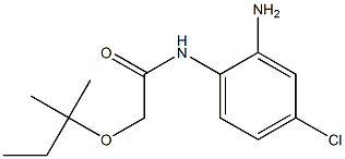 N-(2-amino-4-chlorophenyl)-2-[(2-methylbutan-2-yl)oxy]acetamide