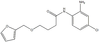 N-(2-amino-4-chlorophenyl)-4-(furan-2-ylmethoxy)butanamide Structure