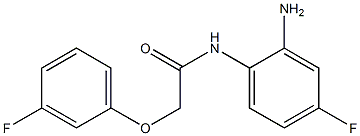 N-(2-amino-4-fluorophenyl)-2-(3-fluorophenoxy)acetamide