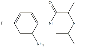  N-(2-amino-4-fluorophenyl)-2-[isopropyl(methyl)amino]propanamide