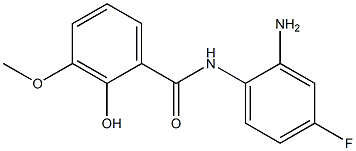 N-(2-amino-4-fluorophenyl)-2-hydroxy-3-methoxybenzamide|