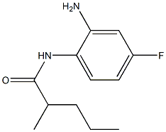 N-(2-amino-4-fluorophenyl)-2-methylpentanamide|