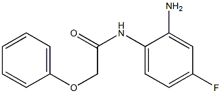 N-(2-amino-4-fluorophenyl)-2-phenoxyacetamide Structure