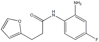 N-(2-amino-4-fluorophenyl)-3-(furan-2-yl)propanamide|