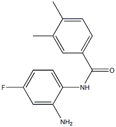 N-(2-amino-4-fluorophenyl)-3,4-dimethylbenzamide