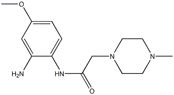 N-(2-amino-4-methoxyphenyl)-2-(4-methylpiperazin-1-yl)acetamide