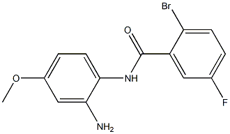 N-(2-amino-4-methoxyphenyl)-2-bromo-5-fluorobenzamide