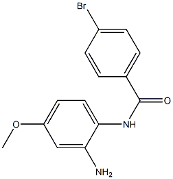 N-(2-amino-4-methoxyphenyl)-4-bromobenzamide Structure