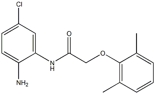 N-(2-amino-5-chlorophenyl)-2-(2,6-dimethylphenoxy)acetamide Structure