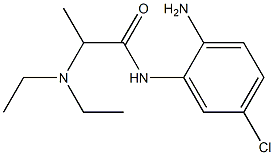 N-(2-amino-5-chlorophenyl)-2-(diethylamino)propanamide Structure