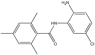 N-(2-amino-5-chlorophenyl)-2,4,6-trimethylbenzamide Struktur