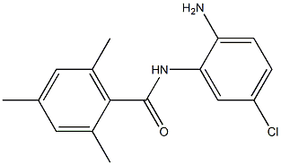 N-(2-amino-5-chlorophenyl)-2,4,6-trimethylbenzamide,,结构式