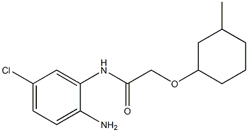 N-(2-amino-5-chlorophenyl)-2-[(3-methylcyclohexyl)oxy]acetamide