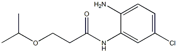 N-(2-amino-5-chlorophenyl)-3-(propan-2-yloxy)propanamide Structure