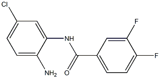 N-(2-amino-5-chlorophenyl)-3,4-difluorobenzamide Structure