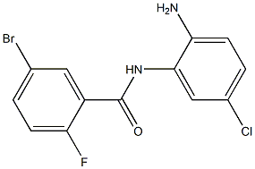 N-(2-amino-5-chlorophenyl)-5-bromo-2-fluorobenzamide