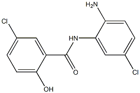 N-(2-amino-5-chlorophenyl)-5-chloro-2-hydroxybenzamide Structure