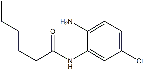 N-(2-amino-5-chlorophenyl)hexanamide 结构式