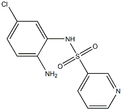 N-(2-amino-5-chlorophenyl)pyridine-3-sulfonamide Structure