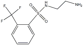 N-(2-aminoethyl)-2-(trifluoromethyl)benzene-1-sulfonamide