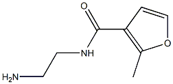 N-(2-aminoethyl)-2-methyl-3-furamide 结构式