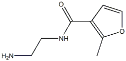 N-(2-aminoethyl)-2-methyl-3-furamide 化学構造式