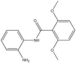 N-(2-aminophenyl)-2,6-dimethoxybenzamide 结构式