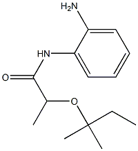 N-(2-aminophenyl)-2-[(2-methylbutan-2-yl)oxy]propanamide