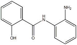 N-(2-aminophenyl)-2-hydroxybenzamide 化学構造式