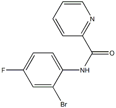 N-(2-bromo-4-fluorophenyl)pyridine-2-carboxamide