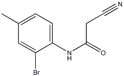 N-(2-bromo-4-methylphenyl)-2-cyanoacetamide