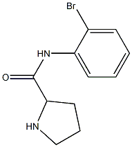 N-(2-bromophenyl)pyrrolidine-2-carboxamide